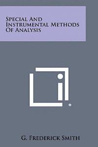 Special and Instrumental Methods of Analysis 1