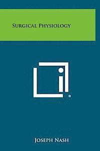 bokomslag Surgical Physiology