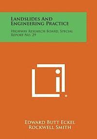 bokomslag Landslides and Engineering Practice: Highway Research Board, Special Report No. 29