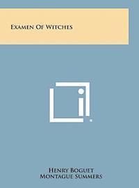 bokomslag Examen of Witches