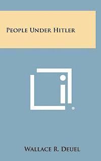bokomslag People Under Hitler