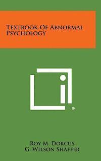 bokomslag Textbook of Abnormal Psychology