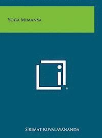 bokomslag Yoga Mimansa