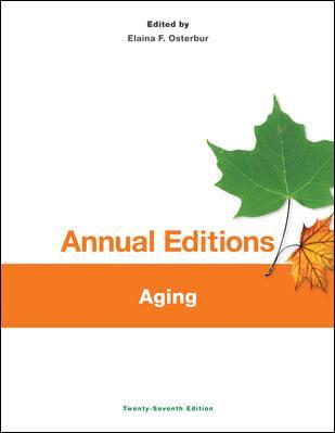 Annual Editions: Aging, 27/E