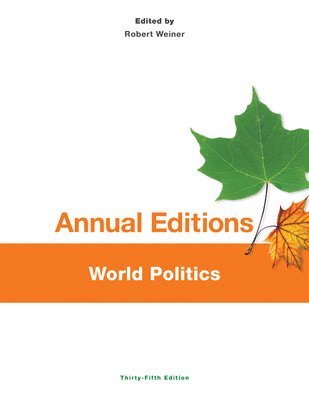 bokomslag Annual Editions: World Politics, 35/e