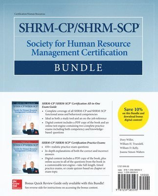 Dory Willer, Joanne Simon-Walters, William Kelly, William Truesdell - SHRM-CP/SHRM-SCP Certification Bundle, Häftad