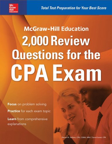 bokomslag McGraw-Hill Education 2,000 Review Questions for the CPA Exam