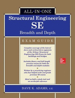 Structural Engineering Se All-In-One Exam Guide: Breadth and Depth
