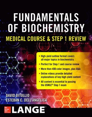 bokomslag Fundamentals of Biochemistry Medical Course and Step 1 Review