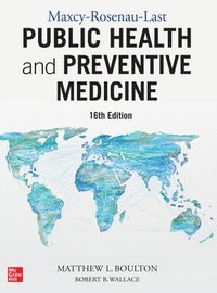 bokomslag Maxcy-Rosenau-Last Public Health and Preventive Medicine: Sixteenth Edition