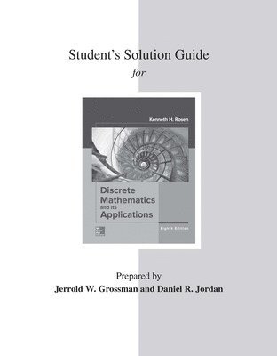 Student's Solutions Guide for Discrete Mathematics and Its Applications 1