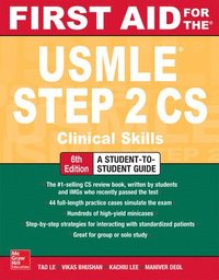 bokomslag First Aid for the USMLE Step 2 CS, Sixth Edition