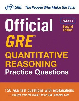 Official GRE Quantitative Reasoning Practice Questions, Second Edition, Volume 1 1