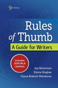 bokomslag Rules of Thumb 9e MLA 2016 UPDATE