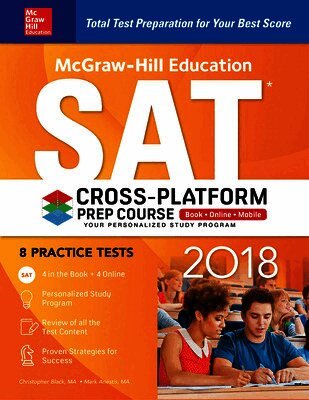 McGraw-Hill Education SAT 2018 Cross-Platform Prep Course