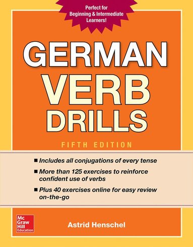 bokomslag German Verb Drills, Fifth Edition