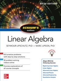 bokomslag Schaum's Outline of Linear Algebra, Sixth Edition