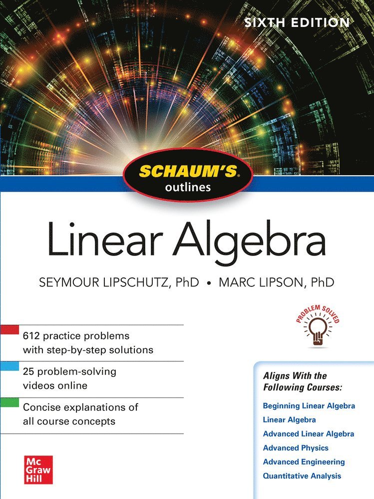 Schaum's Outline of Linear Algebra, Sixth Edition 1