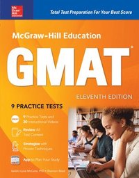 bokomslag McGraw-Hill Education GMAT, Eleventh Edition