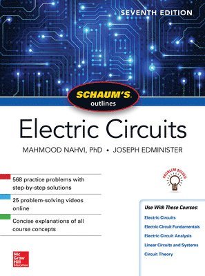 bokomslag Schaum's Outline of Electric Circuits, Seventh Edition