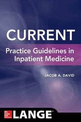 bokomslag CURRENT Practice Guidelines in Inpatient Medicine
