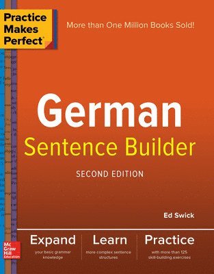 bokomslag Practice Makes Perfect German Sentence Builder
