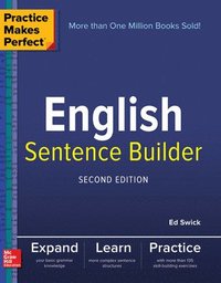 bokomslag Practice Makes Perfect English Sentence Builder, Second Edition