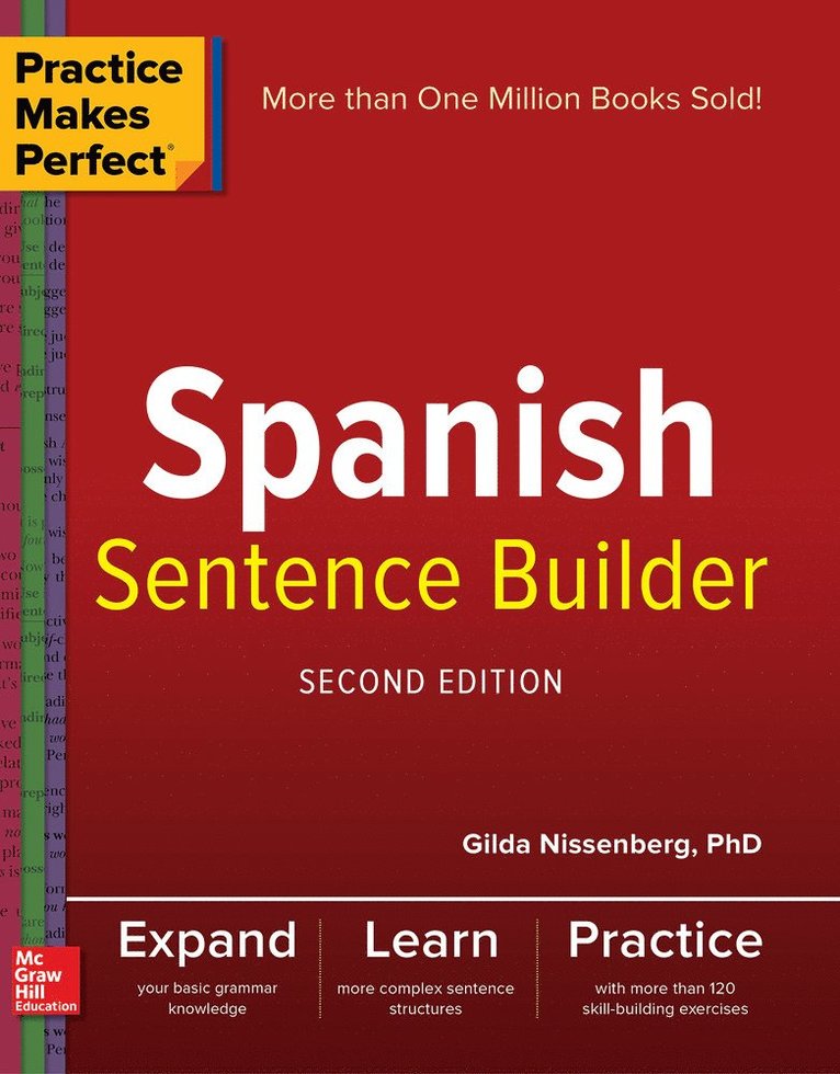 Gilda Nissenberg - Practice Makes Perfect Spanish Sentence Builder, Second Edition, Häftad