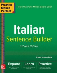 bokomslag Practice Makes Perfect Italian Sentence Builder
