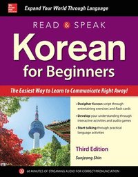 bokomslag Read and Speak Korean for Beginners, Third Edition