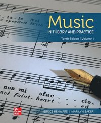 bokomslag Music in Theory and Practice Volume 1