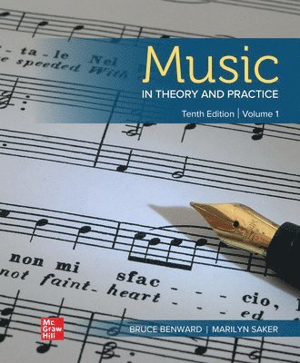 bokomslag Music in Theory and Practice Volume 1