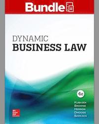 bokomslag Gen Combo LL Dynamic Business Law; Connect Access Card
