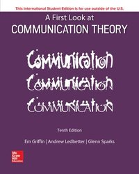 bokomslag A First Look at Communication Theory