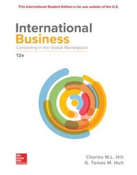 bokomslag International Business: Competing in the Global Marketplace 12e