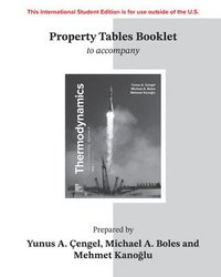 bokomslag ISE Property Tables Booklet for Thermodynamics: An Engineering Approach