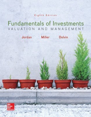 Bradford D. Jordan, Thomas Miller, Steve Dolvin - MP Fundamentals of Investments with Stocktrak Access Card, Inbunden