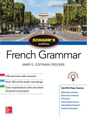 bokomslag Schaum's Outline of French Grammar, Seventh Edition