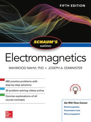 bokomslag Schaum's Outline of Electromagnetics, Fifth Edition
