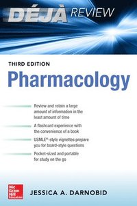 bokomslag Deja Review:  Pharmacology, Third Edition