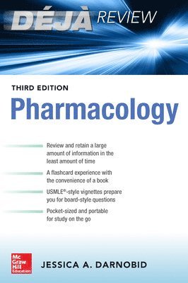 bokomslag Deja Review:  Pharmacology, Third Edition