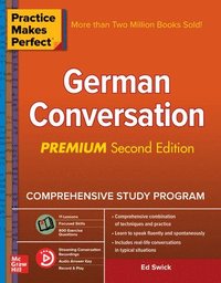 bokomslag Practice Makes Perfect: German Conversation, Premium Second Edition