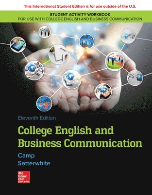 ISE Student Activity Workbook for use with College English and Business Communication 1