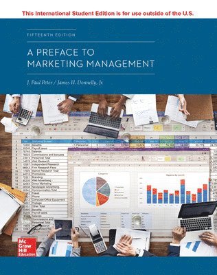 J. Paul Peter, James Donnelly - ISE A Preface to Marketing Management, Häftad