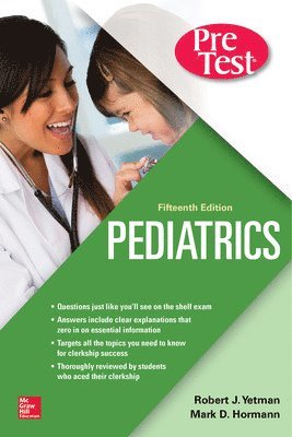 bokomslag Pediatrics PreTest Self-Assessment And Review, Fifteenth Edition