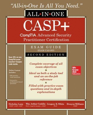 bokomslag CASP+ CompTIA Advanced Security Practitioner Certification All-in-One Exam Guide, Second Edition (Exam CAS-003)