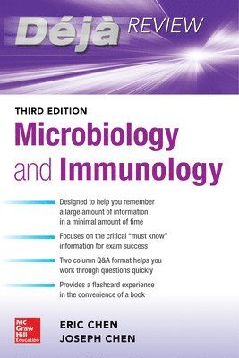 Eric Chen, Sanjay Kasturi - Deja Review: Microbiology and Immunology, Third Edition, Häftad
