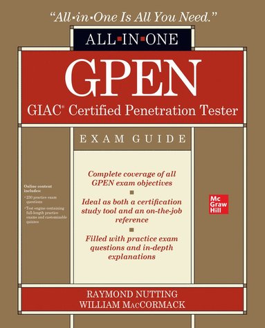 bokomslag GPEN GIAC Certified Penetration Tester All-in-One Exam Guide