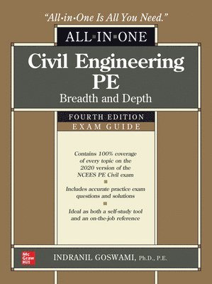 bokomslag Civil Engineering PE All-in-One Exam Guide: Breadth and Depth, Fourth Edition