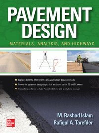 bokomslag Pavement Design: Materials, Analysis, and Highways